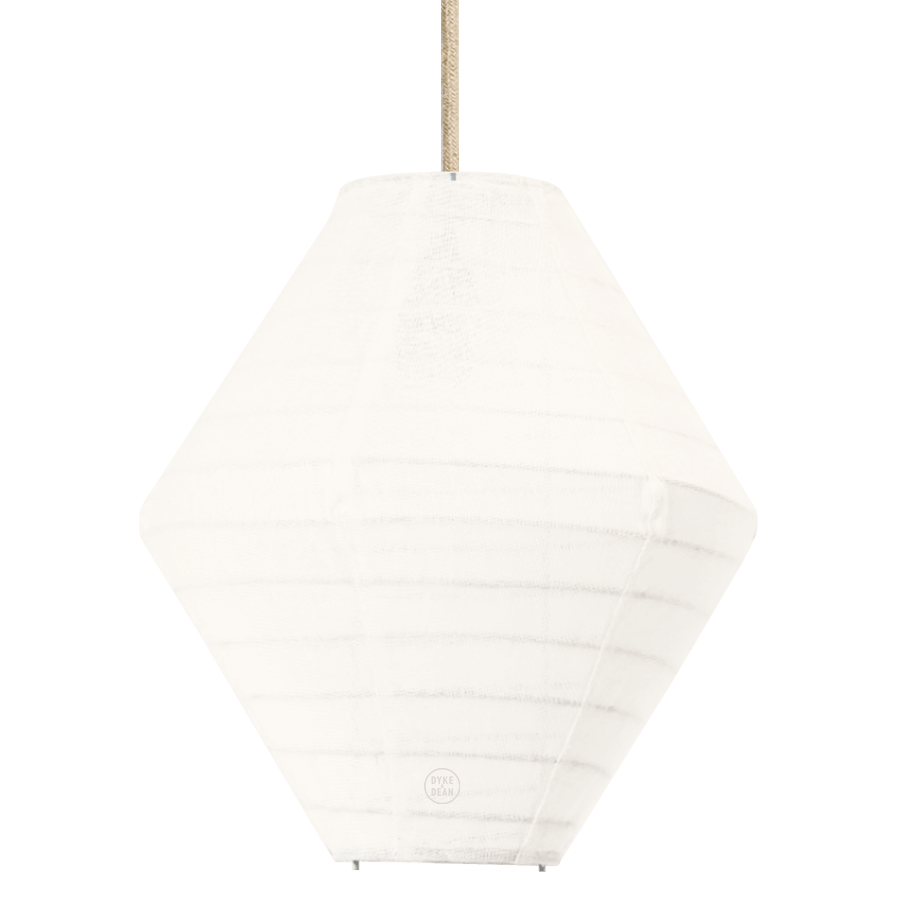 BELLA NATURAL LINEN LIGHT SHADE - DYKE & DEAN