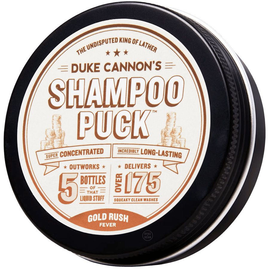 DUKE CANNON SHAMPOO PUCK - GOLD RUSH - DYKE & DEAN