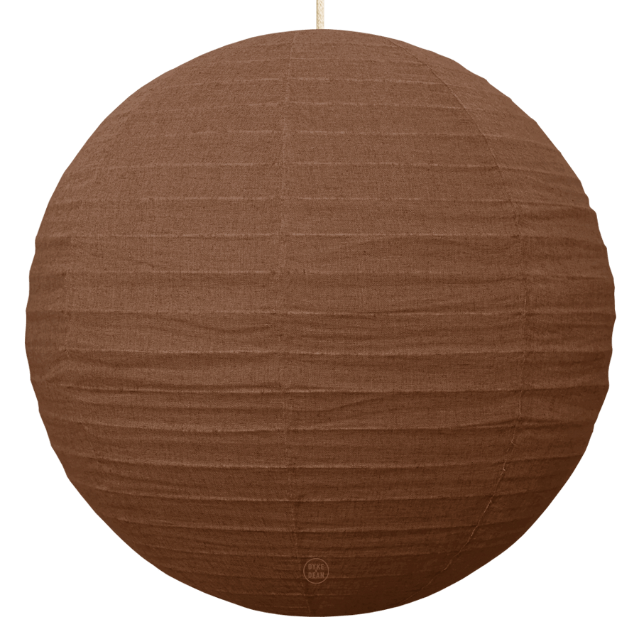 LUNA LINEN LIGHT SHADE 100CM - DYKE & DEAN