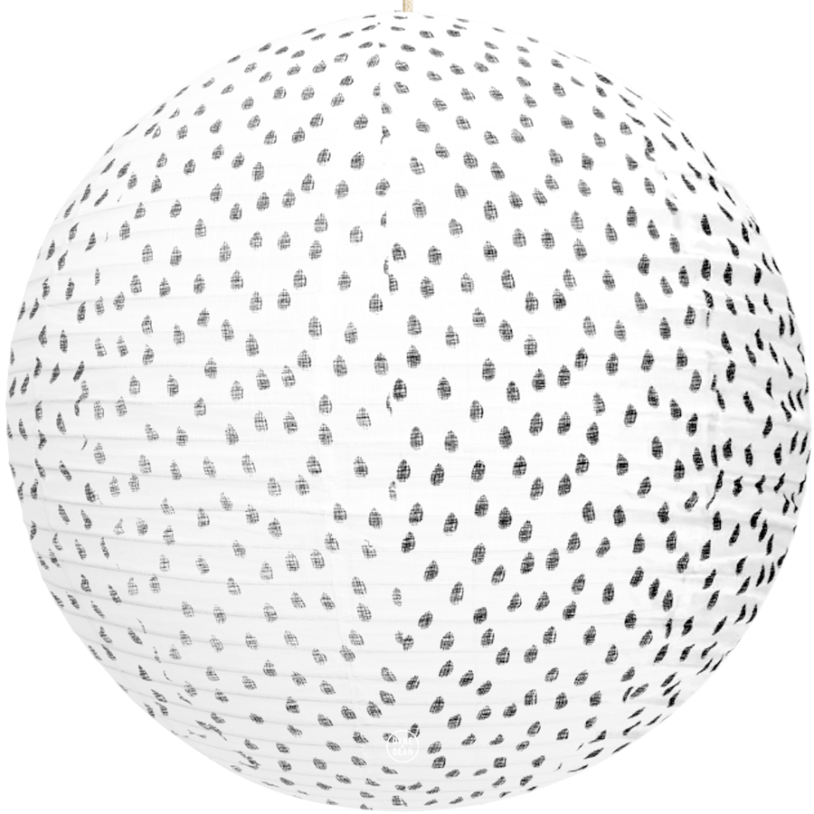 LUNA LINEN LIGHT SHADE 120CM - DYKE & DEAN