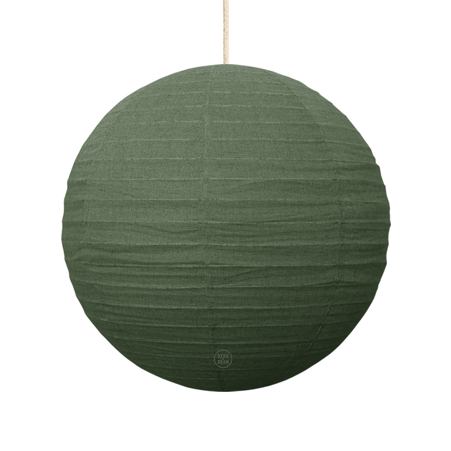 LUNA LINEN LIGHT SHADE 50CM - DYKE & DEAN