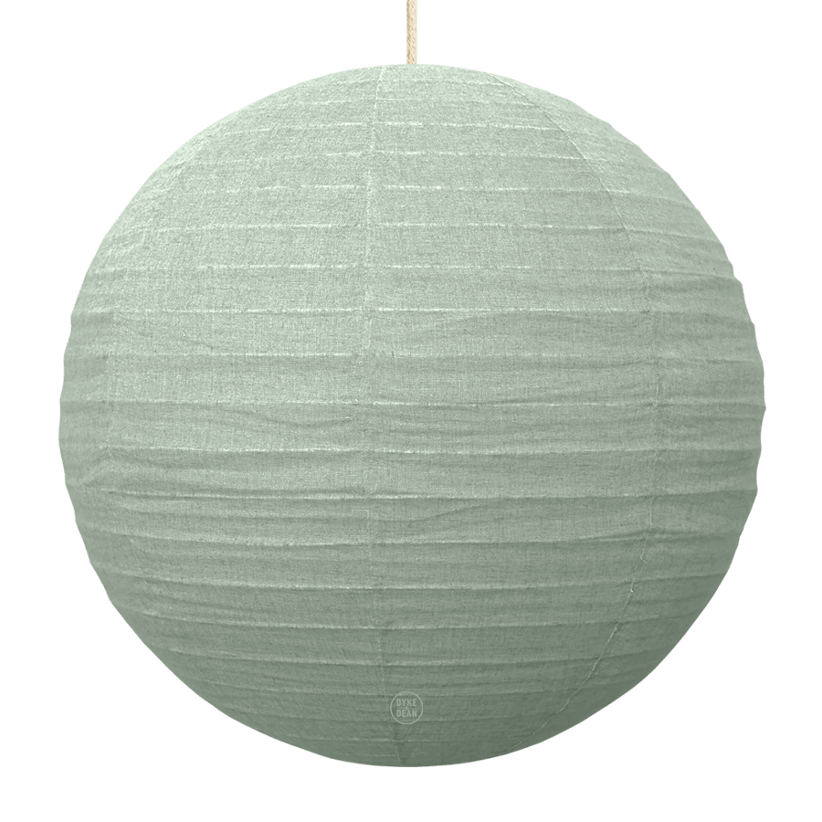 LUNA LINEN LIGHT SHADE 80CM - DYKE & DEAN