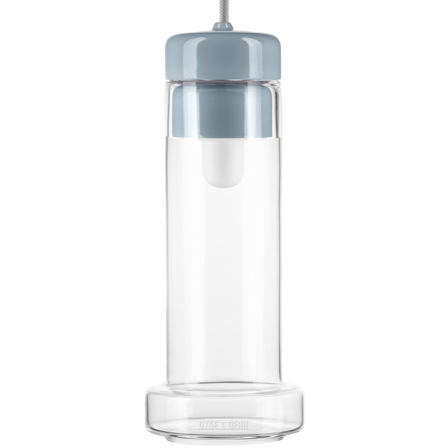 TUBA PORCELAIN CRYSTAL GLASS LIGHT PENDANTS - DYKE & DEAN