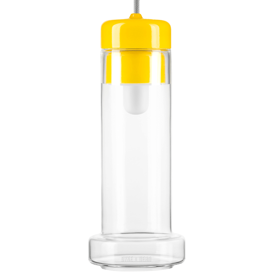 TUBA PORCELAIN CRYSTAL GLASS LIGHT PENDANTS - DYKE & DEAN