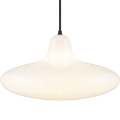 90s OPALINE GLASS PENDANT SHADE - DYKE & DEAN