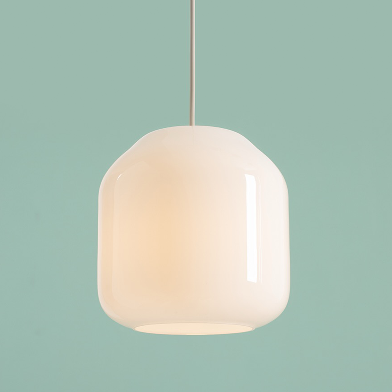 FLASK TERRACOTTA GLASS PENDANT LIGHT XL