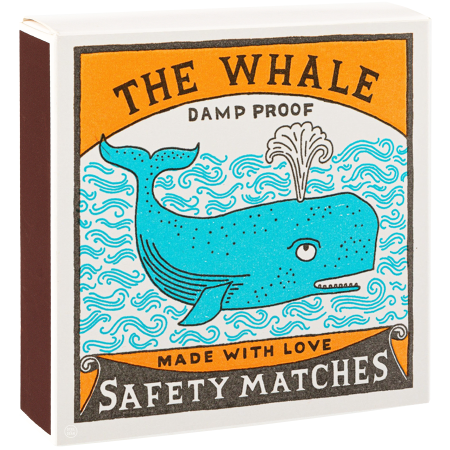THE WHALE LUXURY SAFETY MATCHES
