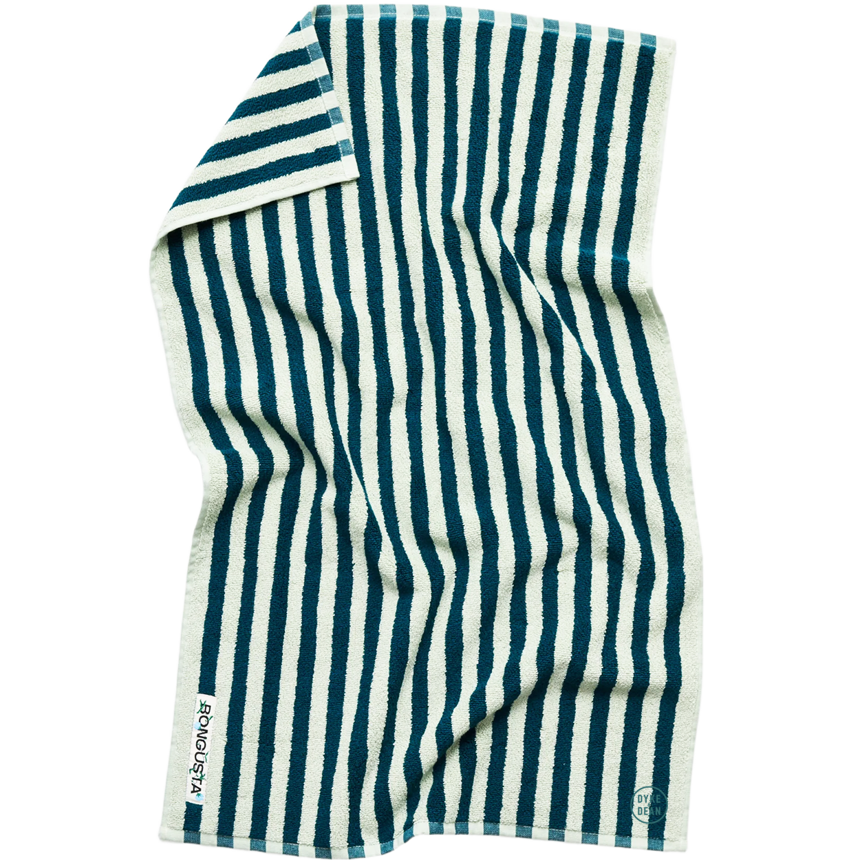 NARAM BATH TOWELS SEA FOAM & DEEP TEAL