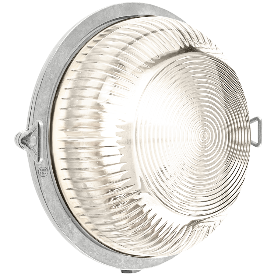 STEEL ROUND OUTDOOR BULKHEAD LIGHT IP54