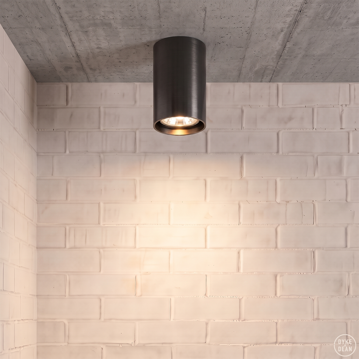 DECKENZYLINDER-SPOT-LAMPE BRONZE