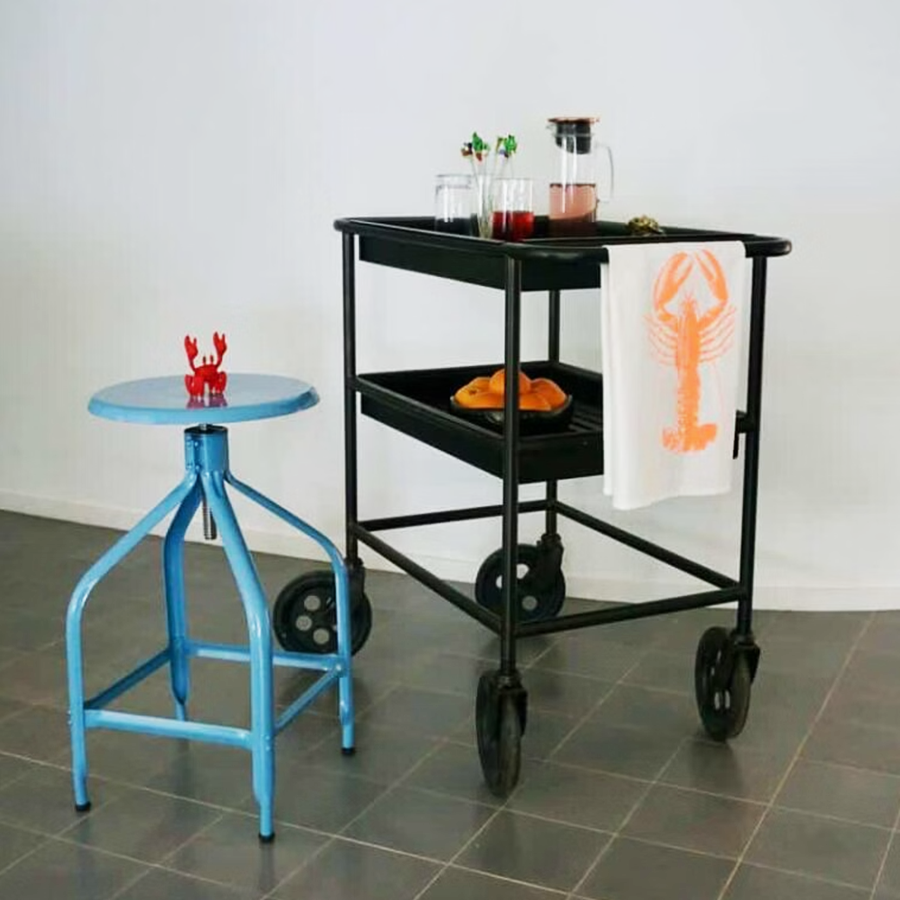 CHAISES NICOLLE TALL ADJUSTABLE SWIVEL STOOL