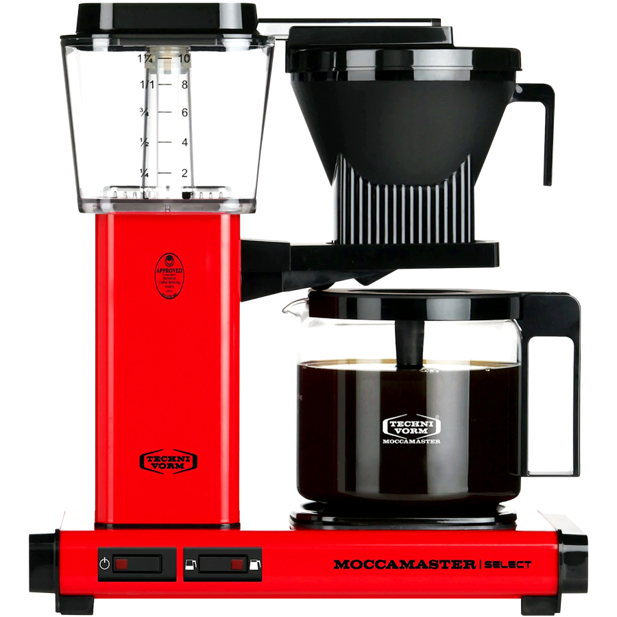 MOCCAMASTER COFFEE BREWER RED