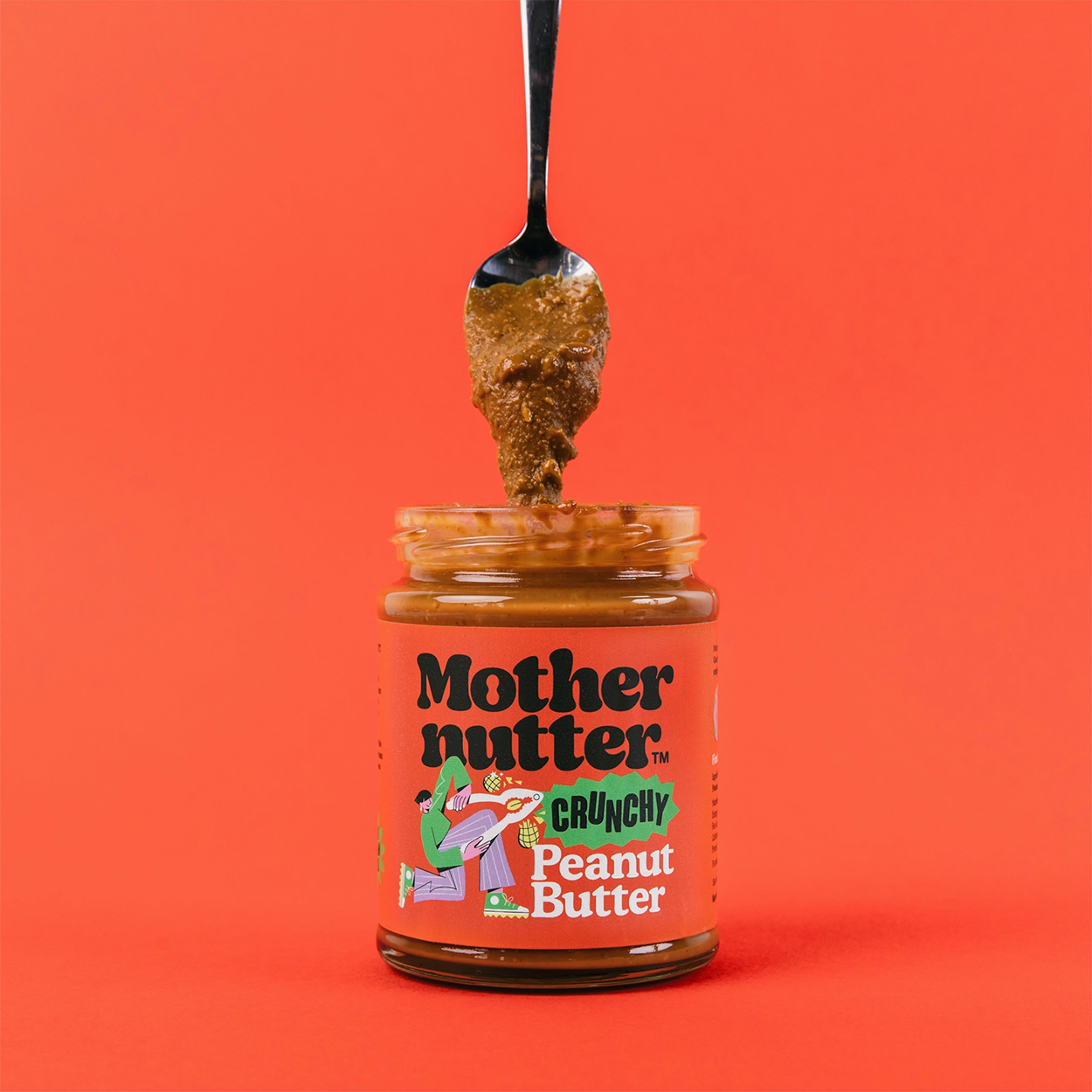 MOTHER NUTTER CRUNCHY PEANUT BUTTER