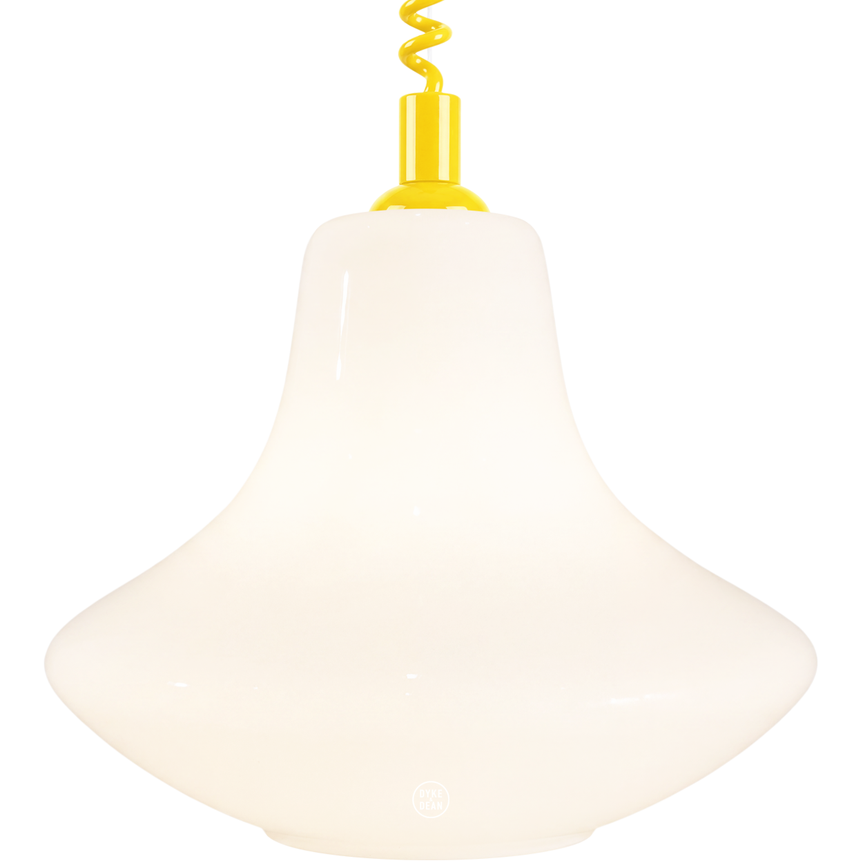 DANISH OPALINE RETRACTABLE CORD LIGHT