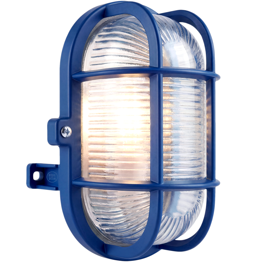 DARK BLUE OVAL BULKHEAD