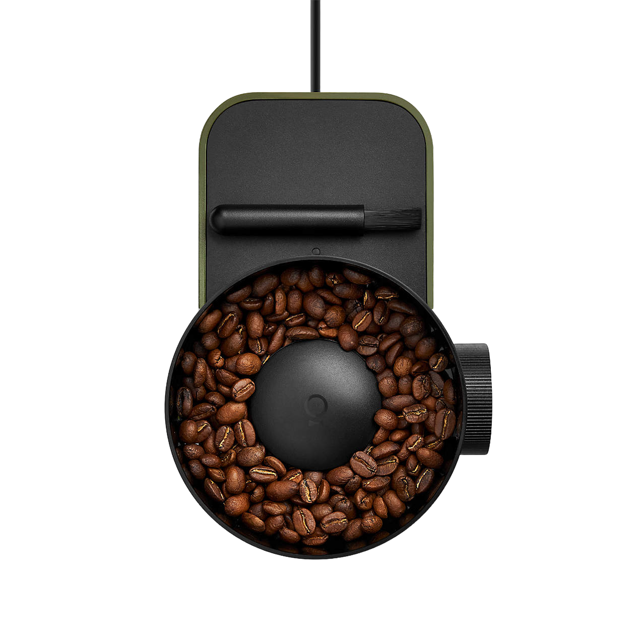 FELLOW OPUS 2 CONICAL BURR GRINDER WOODLAND GREEN & WALNUT