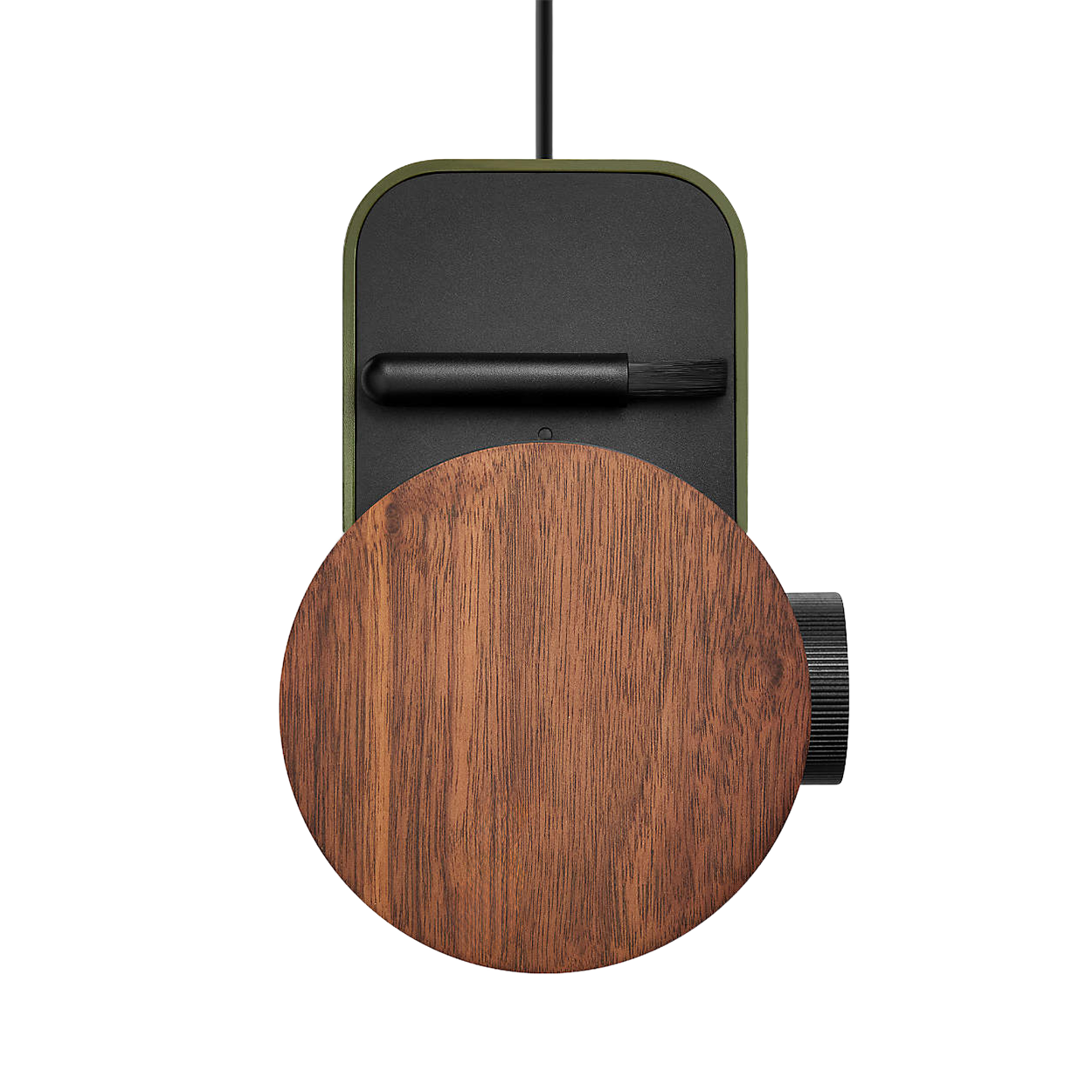FELLOW OPUS 2 CONICAL BURR GRINDER WOODLAND RED & WALNUT