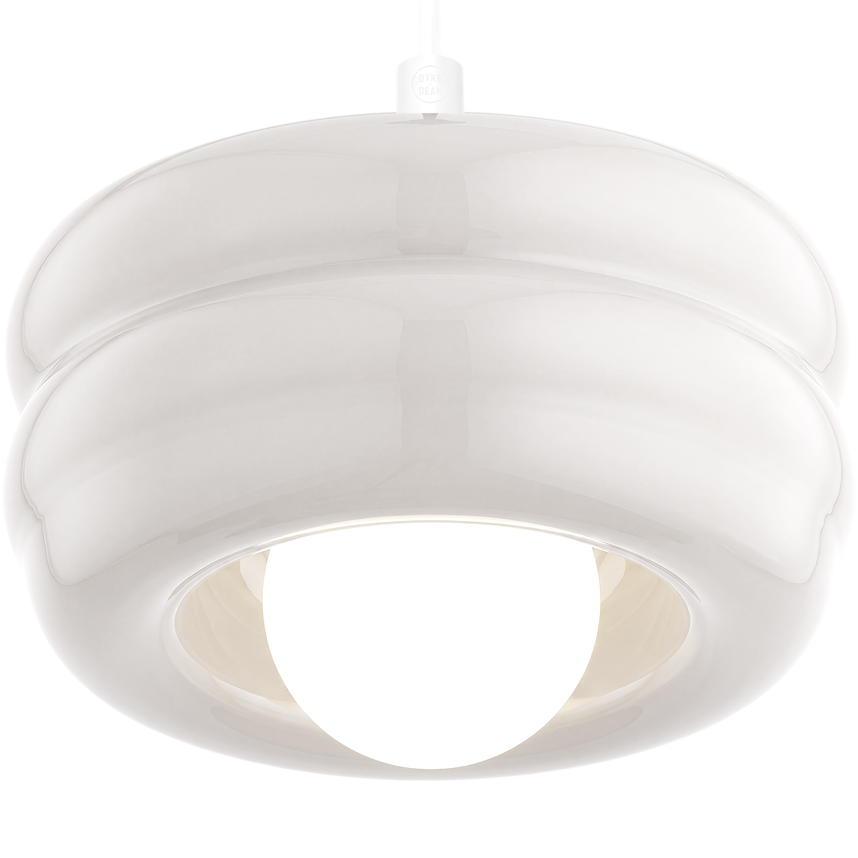 GREY ORBIT GLASS GLOBE PENDANT LIGHT