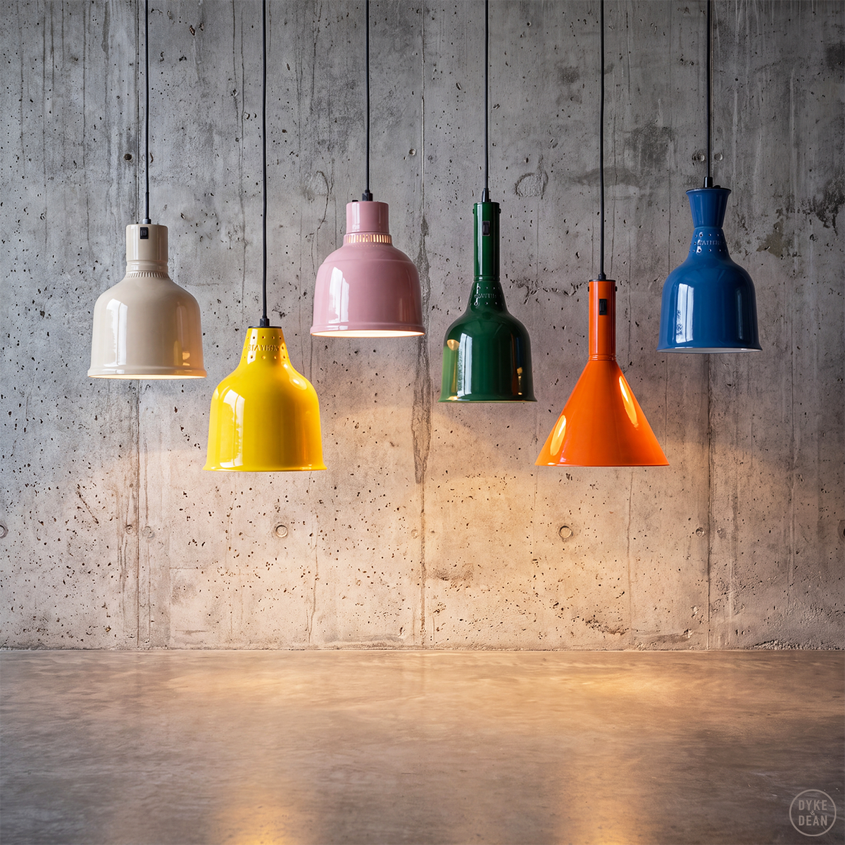 Stay hot heat lamp pendant focus MS retractable cord colour
