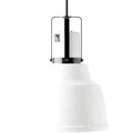 WHITE STAY HOT HEAT LAMP PENDANT FOCUS IO CORD