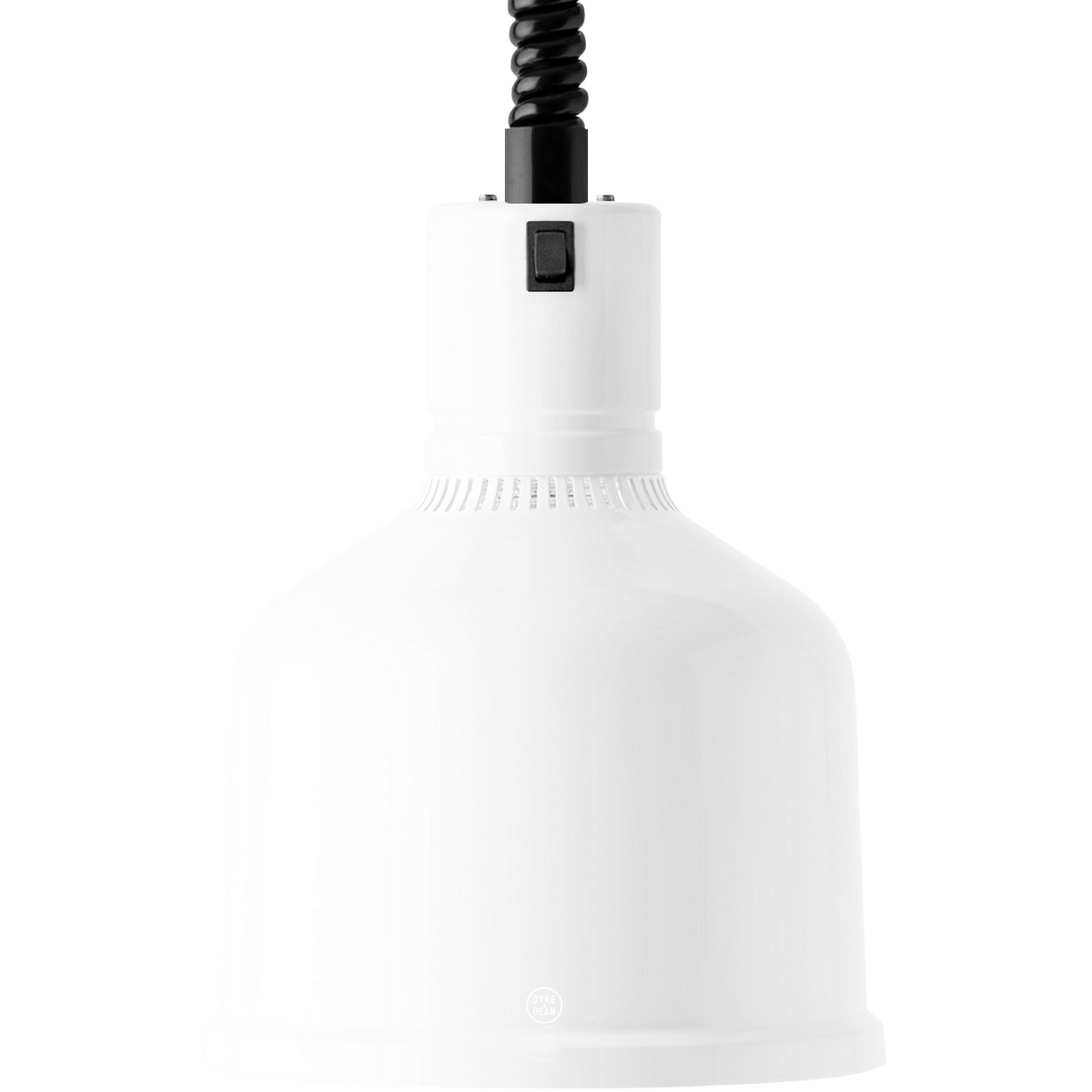 WHITE STAY HOT HEAT LAMP PENDANT FOCUS MS RETRACTABLE CORD