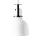 WHITE STAY HOT HEAT LAMP PENDANT FOCUS RO RETRACTABLE CORD