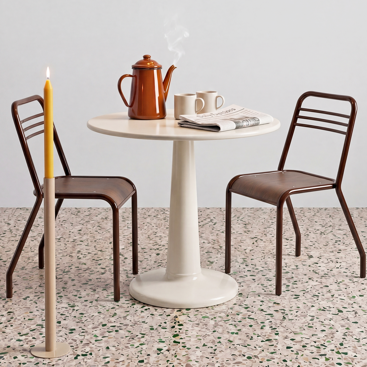 TOLIX UD WOODEN SEAT CHAIR