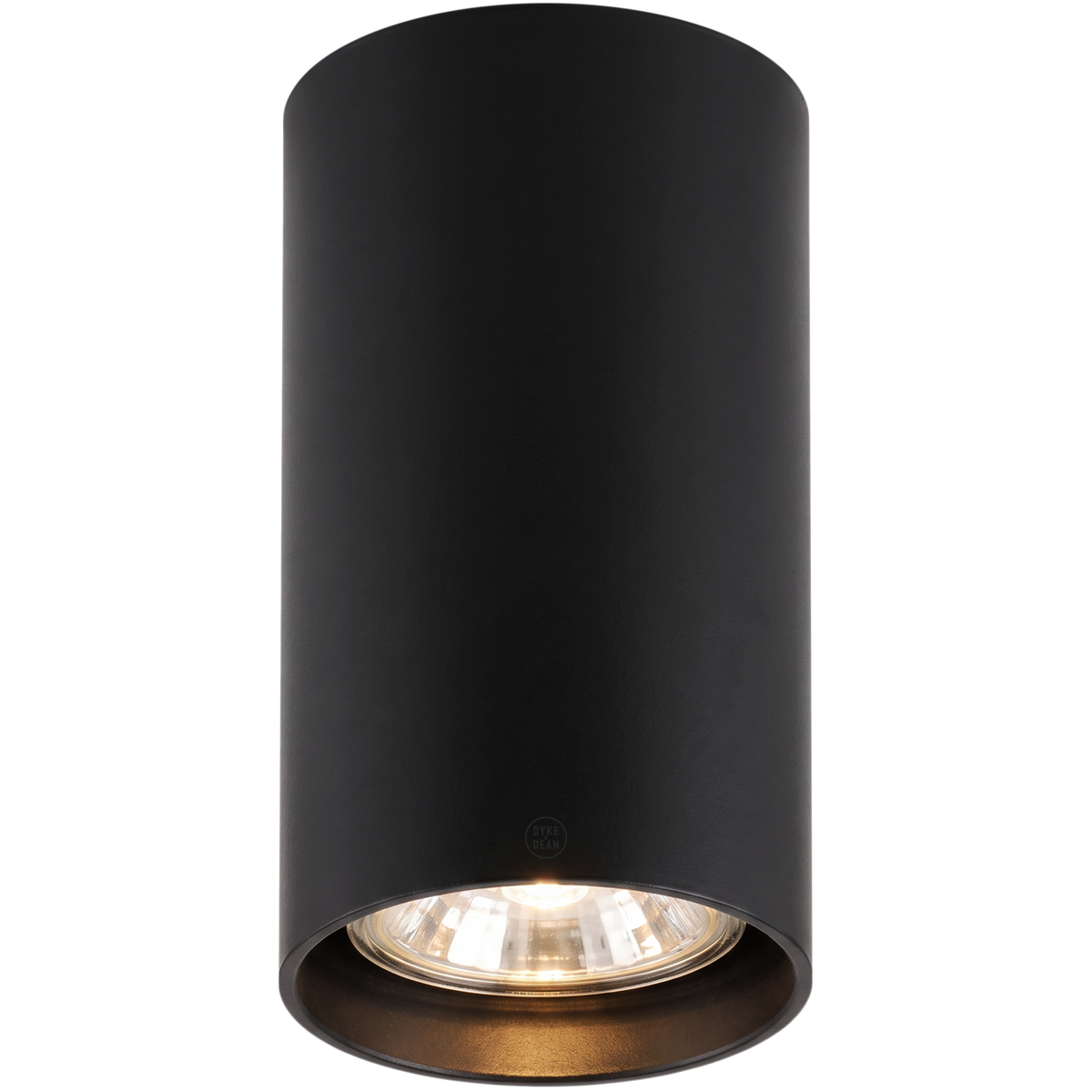 DECKENZYLINDER-SPOT-LAMPE SCHWARZ