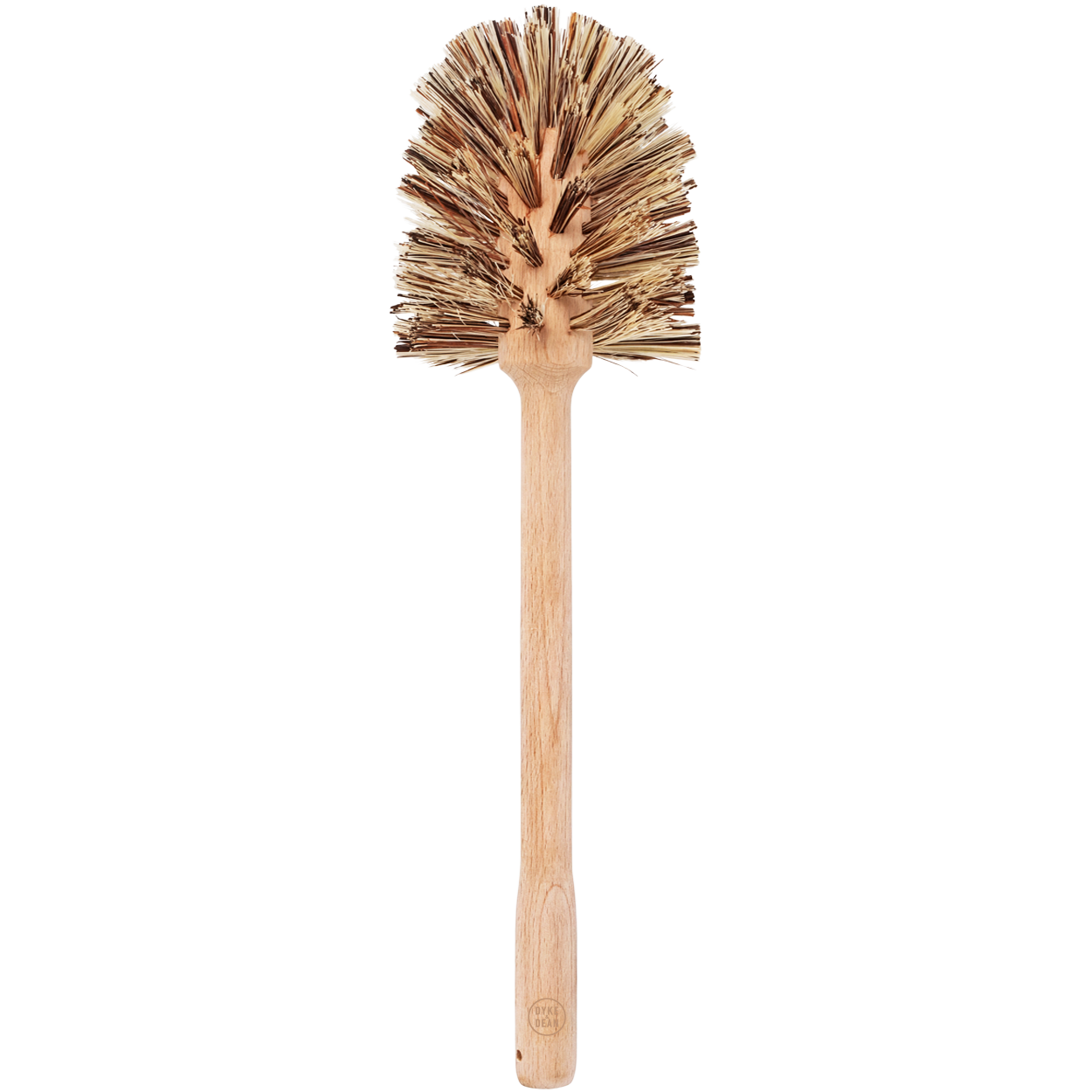 LARGE WOODEN FIBRE TOILET BRUSH
