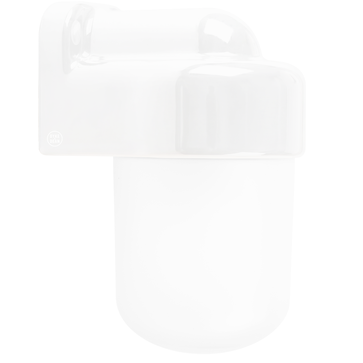 WHITE FROSTED PORCELAIN WATERPROOF SAUNA WALL LIGHT