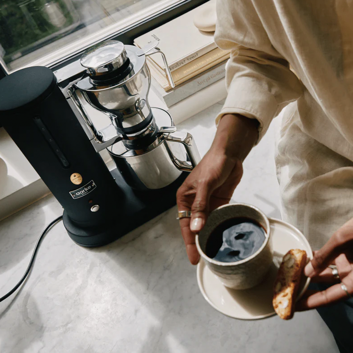 AARKE COFFEE MAKER BLACK