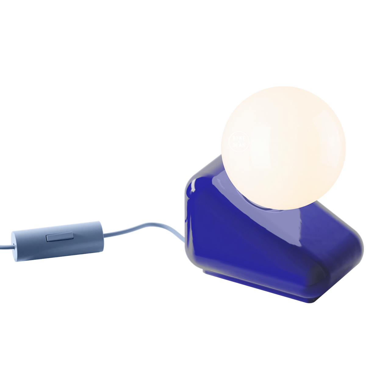 FLIP CERAMIC OPAL GLOBE TABLE LIGHT