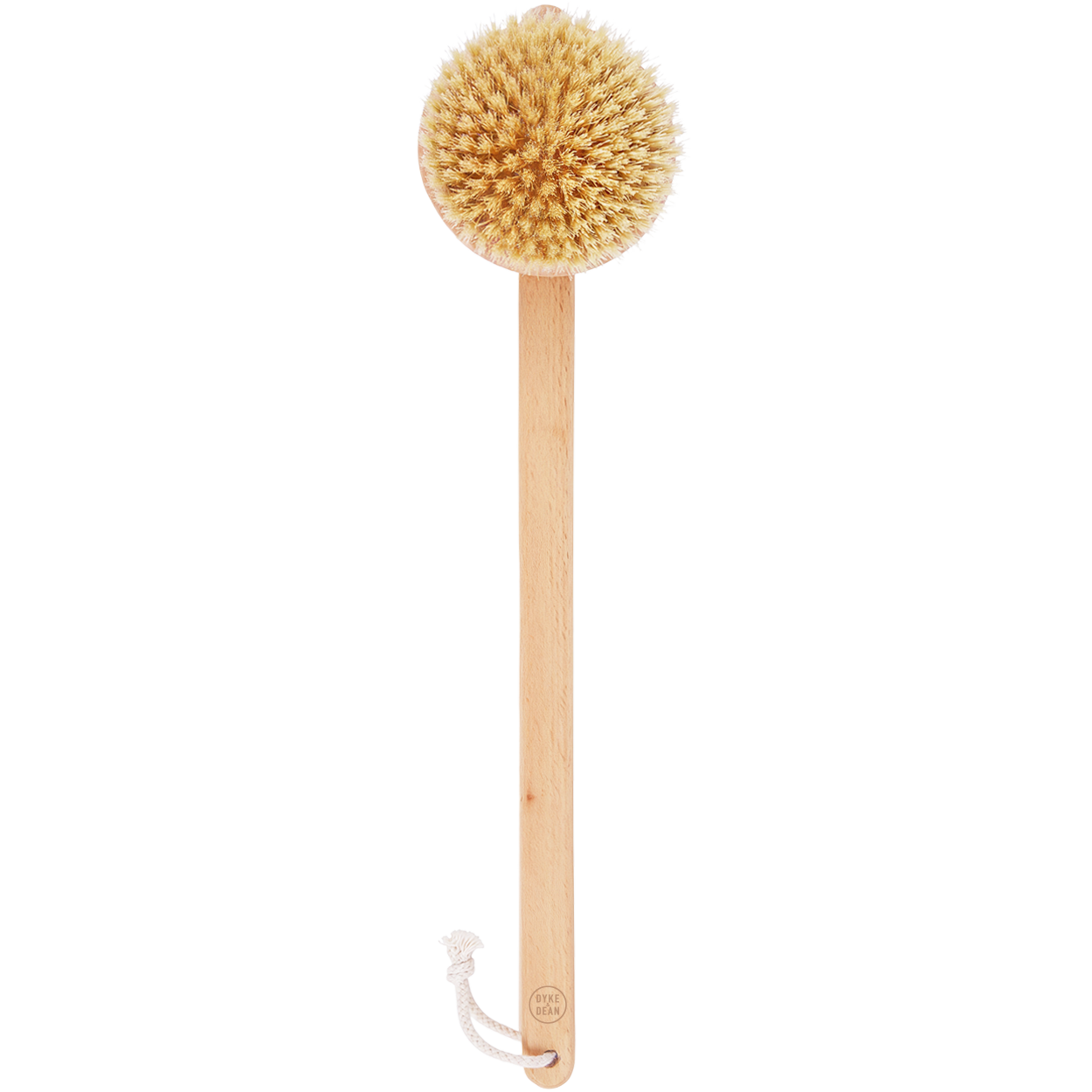 ROUND BEECHWOOD BATH BRUSH