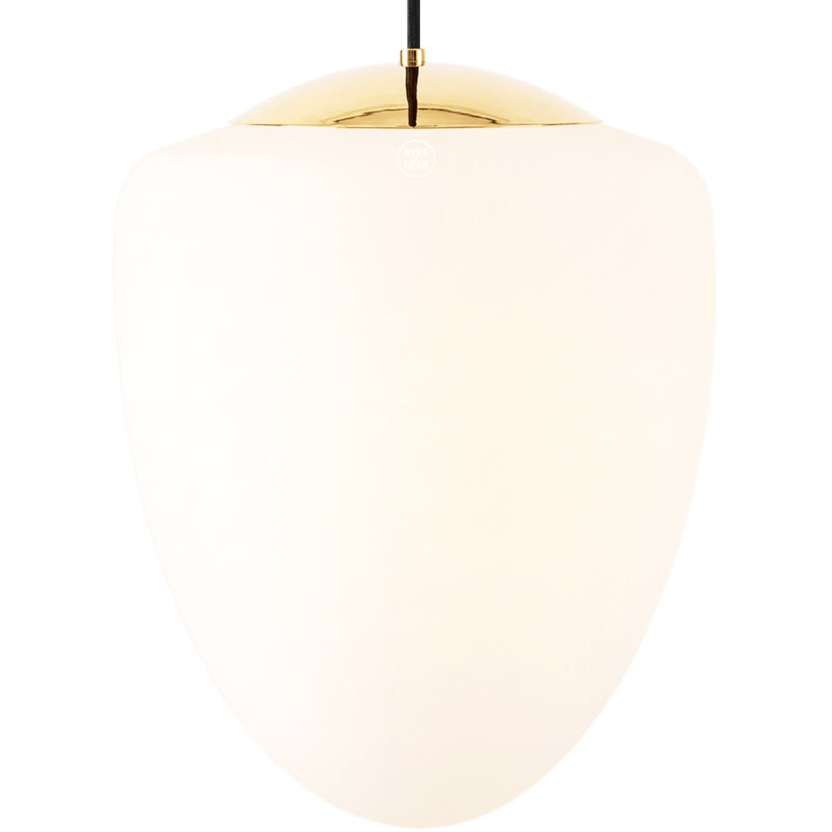 ACORN PENDANT BRASS 350mm - DYKE & DEAN