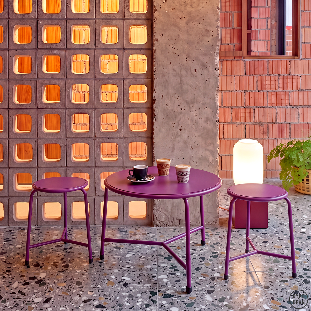 ADICO AÇO BAR STOOL - DYKE & DEAN