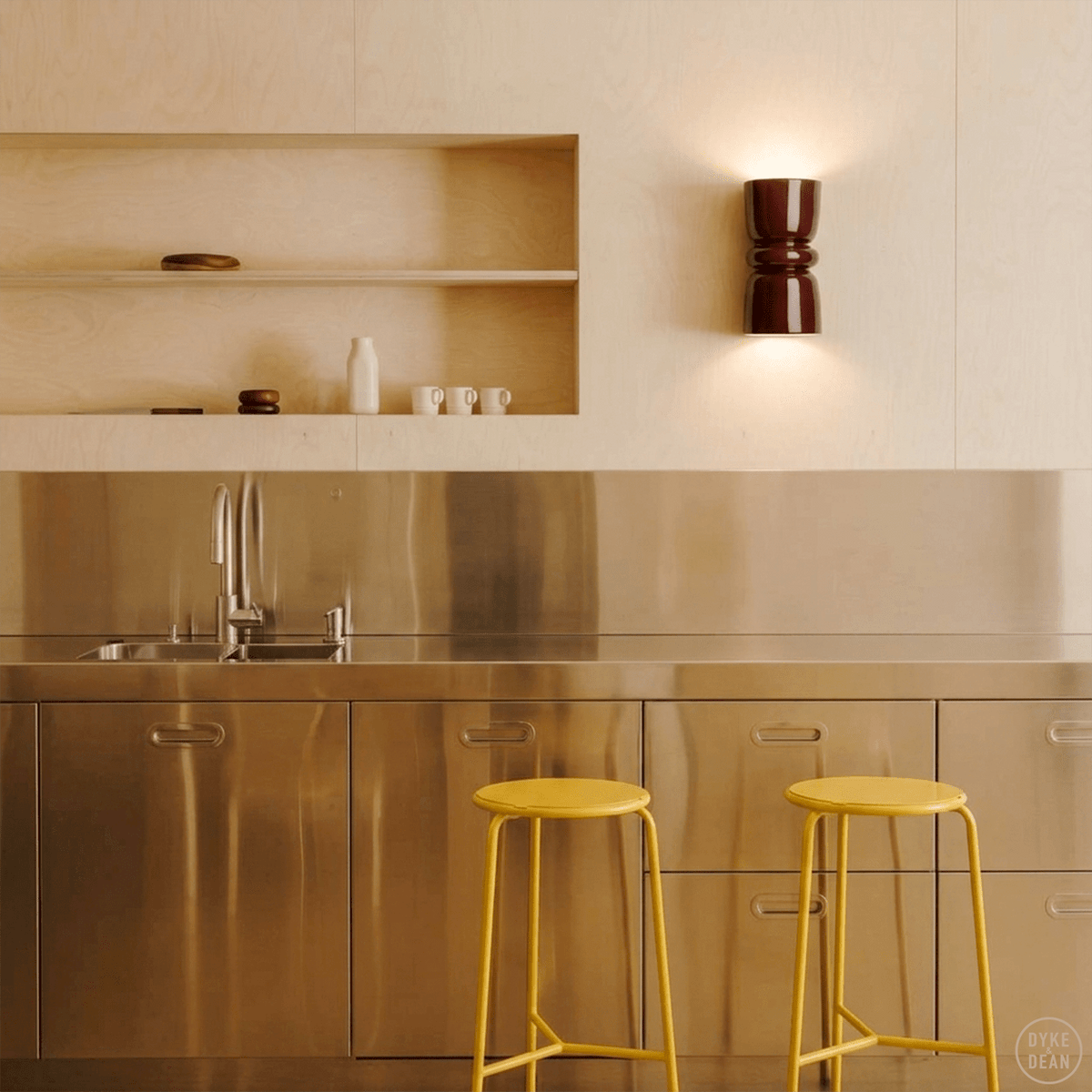 ADICO AÇO HIGH BAR STOOL - DYKE & DEAN