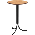 ADICO MAR HIGH TABLE 70 WOOD TOP - DYKE & DEAN