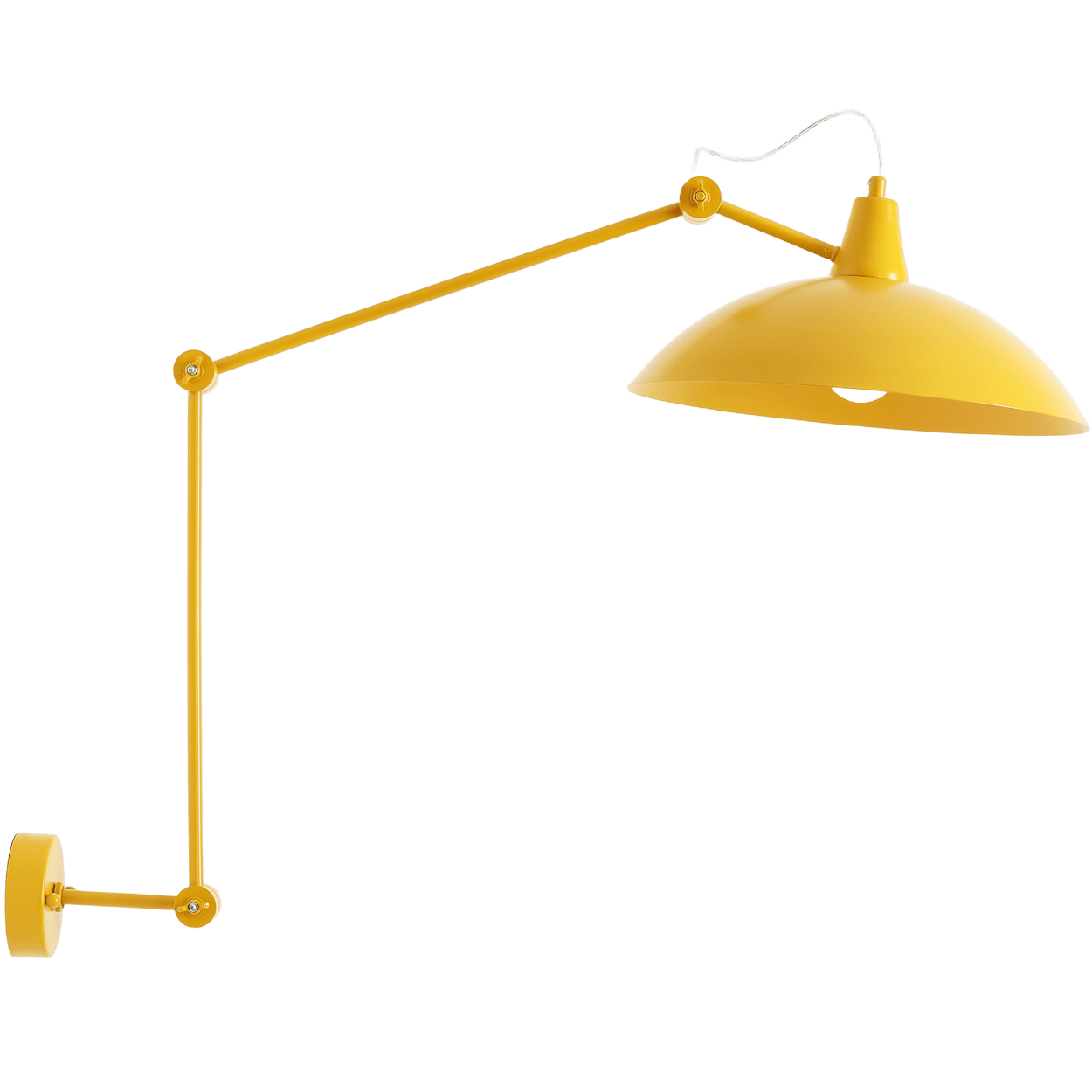 ADJUSTABLE WALL CEILING LIGHT MELOS YELLOW - DYKE & DEAN