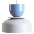 ARTERA PENDANT DISC LIGHT BLUE GREY - DYKE & DEAN