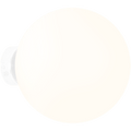 BALL GLOBE OPAL WALL CEILING LIGHT WHITE XL - DYKE & DEAN