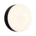 BLACK DISC WALL & CEILING LIGHT 340MM - DYKE & DEAN