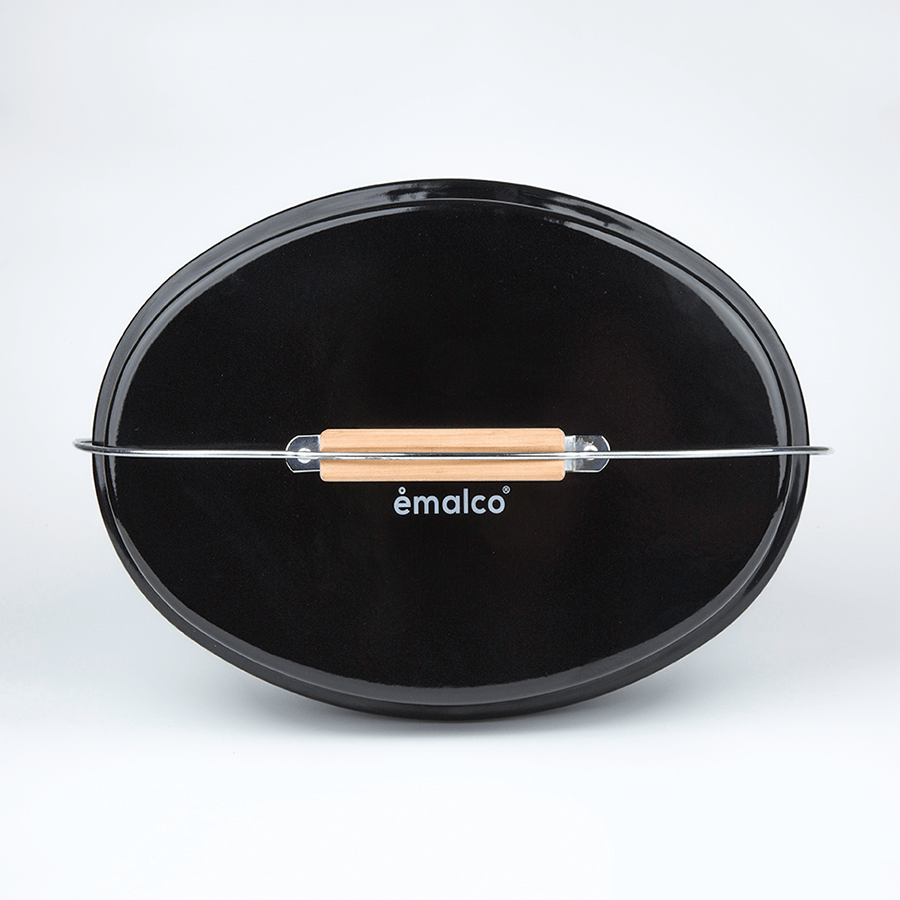 BLACK ENAMEL BARBEQUE - DYKE & DEAN