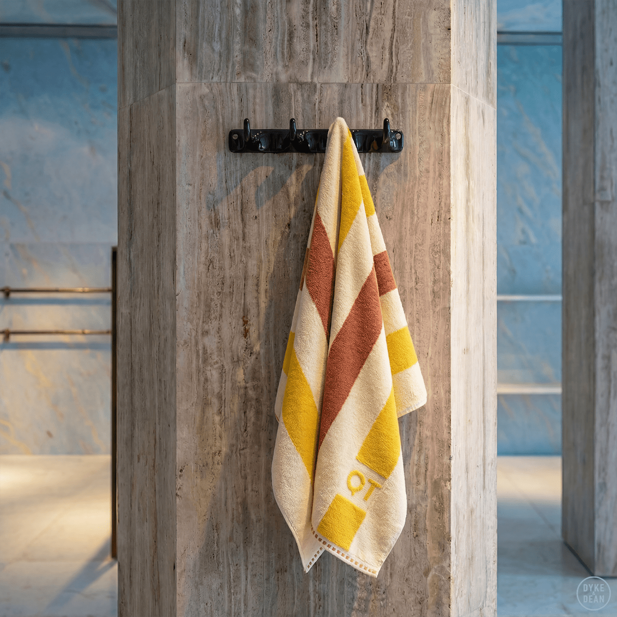 BLACK PORCELAIN HOOK 2 - DYKE & DEAN