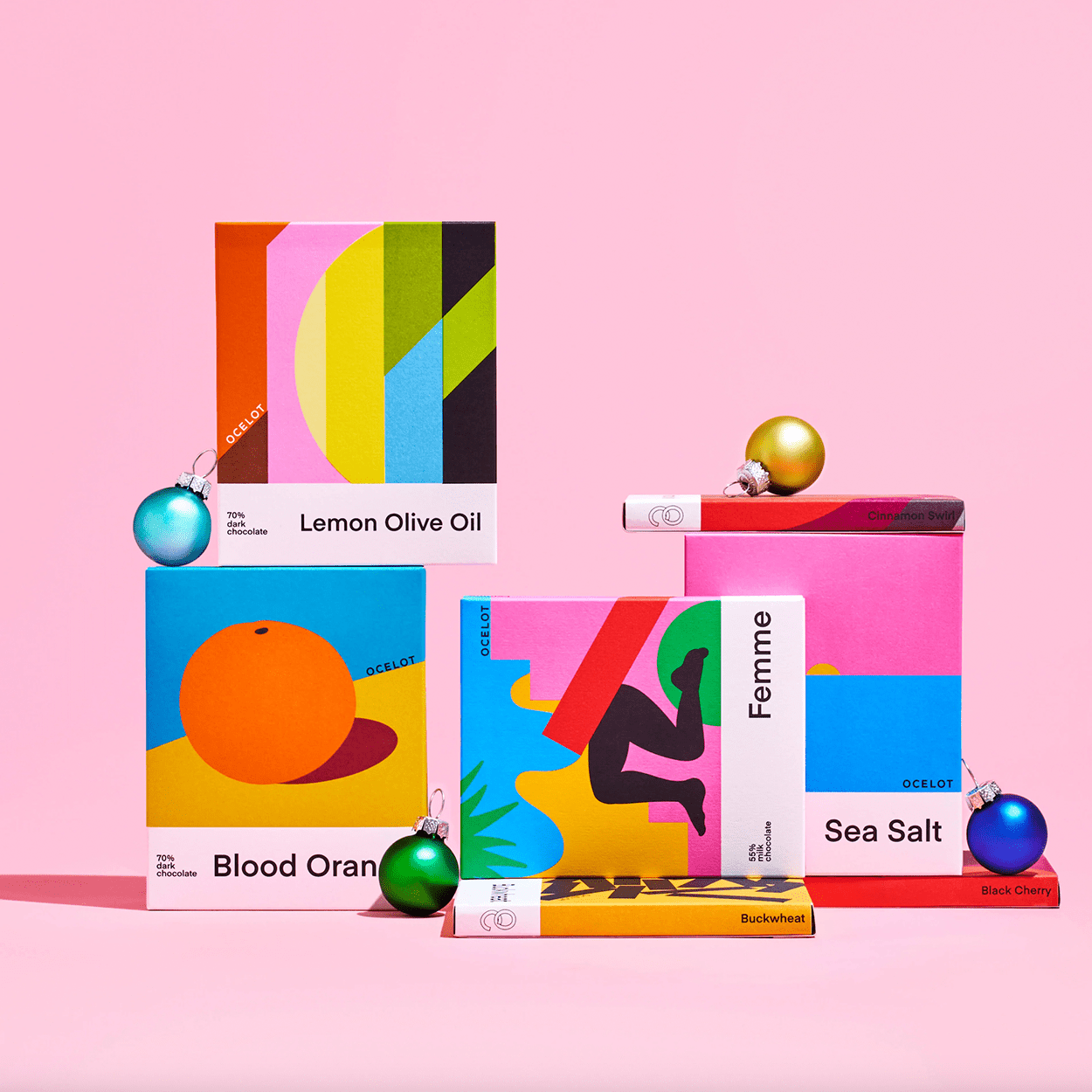 BLOOD ORANGE ORGANIC 70% DARK CHOCOLATE BAR - DYKE & DEAN