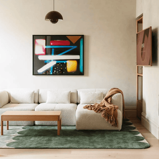 BLOOM POT PENDANT LAMP BEIGE - DYKE & DEAN