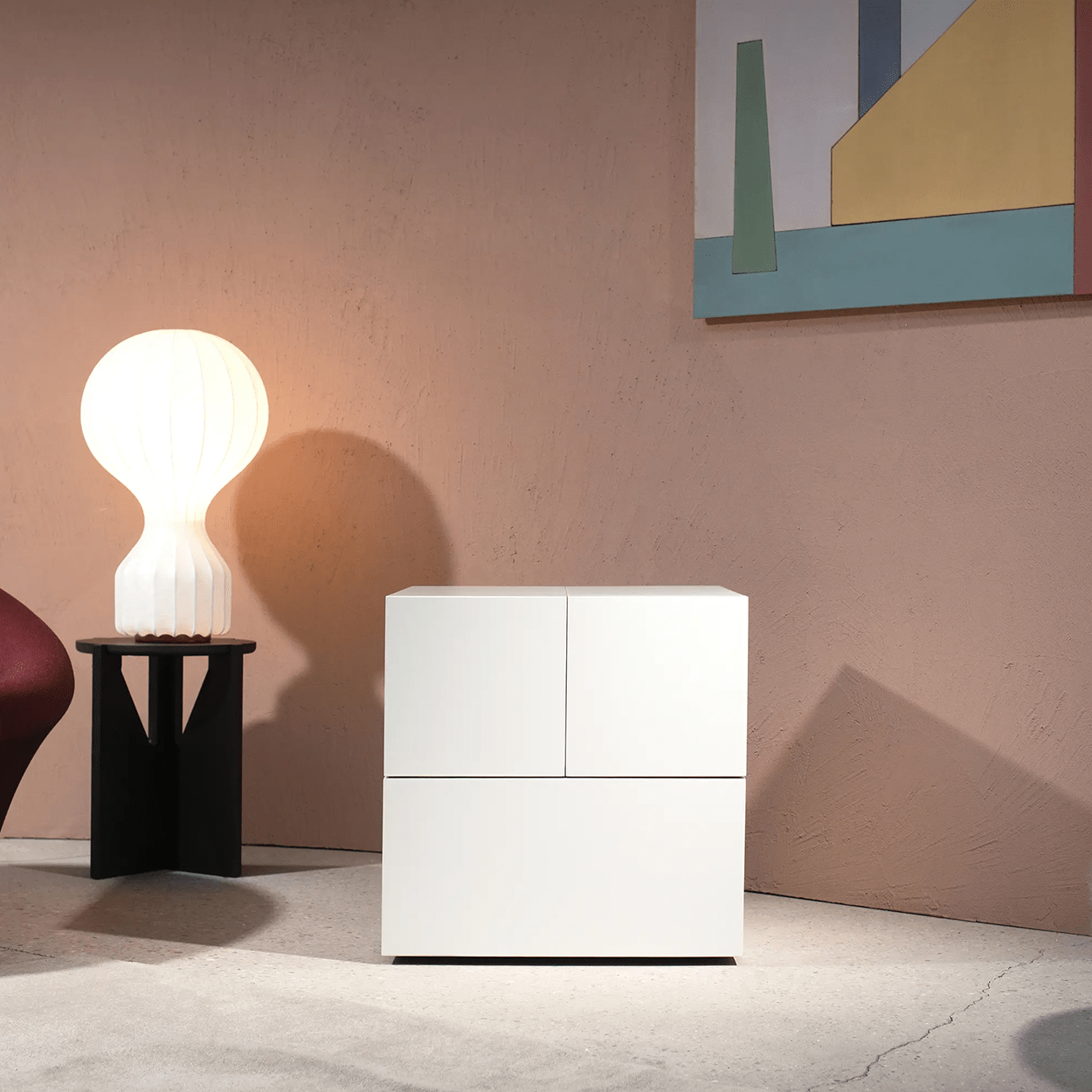 BRIONVEGA BLACK TOTEM RR231 SOUND SYSTEM - DYKE & DEAN