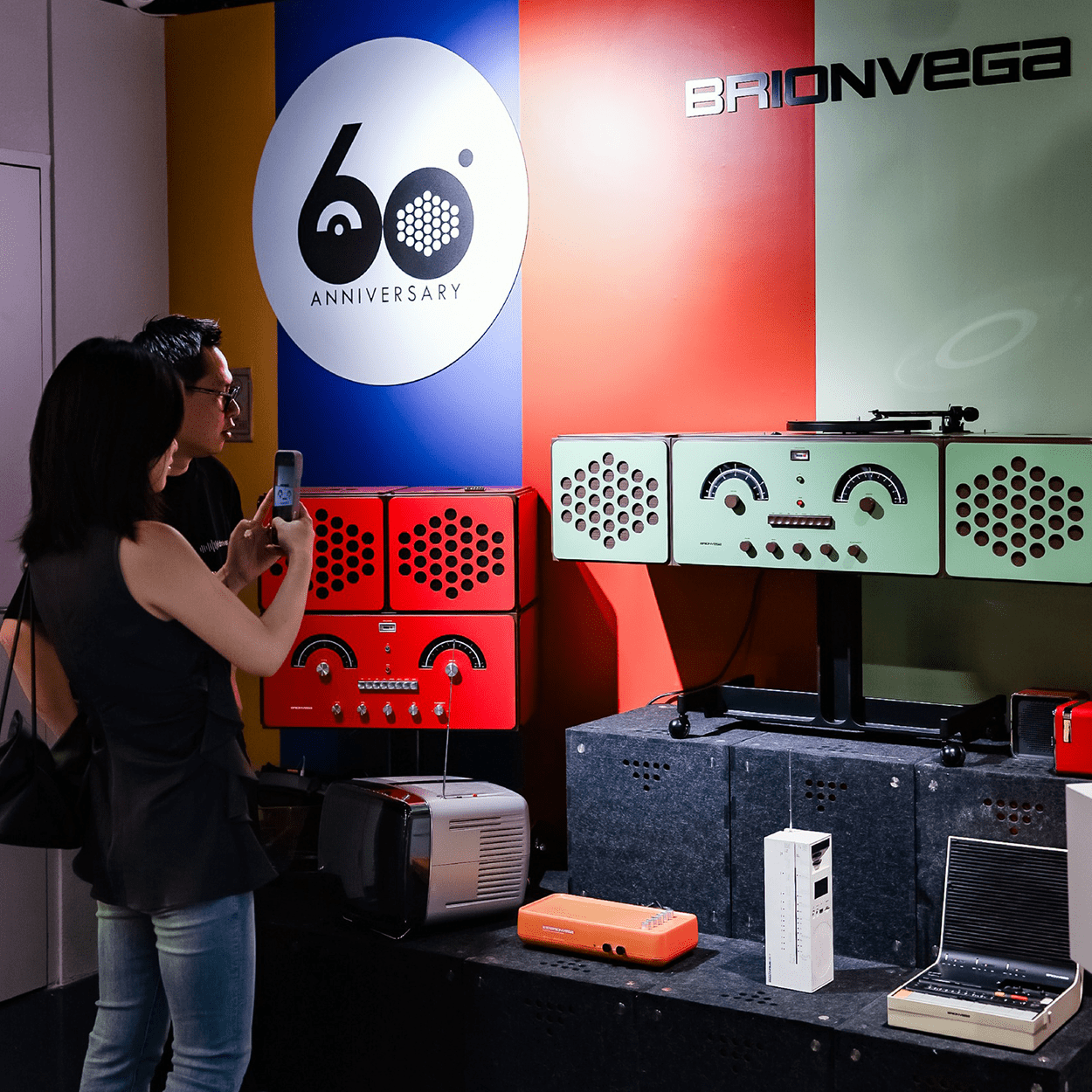 BRIONVEGA RADIOFONOGRAFO 60TH ANNIVERSARY SPECIAL GREEN - DYKE & DEAN