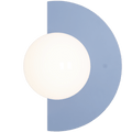 CANDY LOOP GLOBE WALL LIGHT DUSTY BLUE - DYKE & DEAN