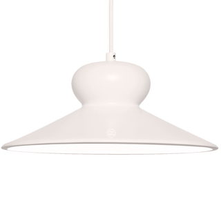 CERAMIC DOME PENDANT OVA LARGE - DYKE & DEAN