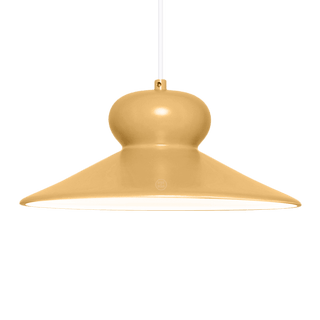CERAMIC DOME PENDANT OVA SMALL - DYKE & DEAN